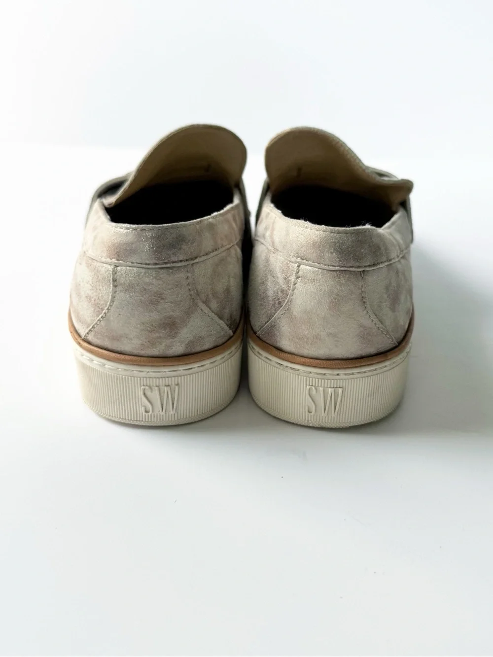 Stuart Weitzman Lounge Penny Clouded Nappa Loafers | 9